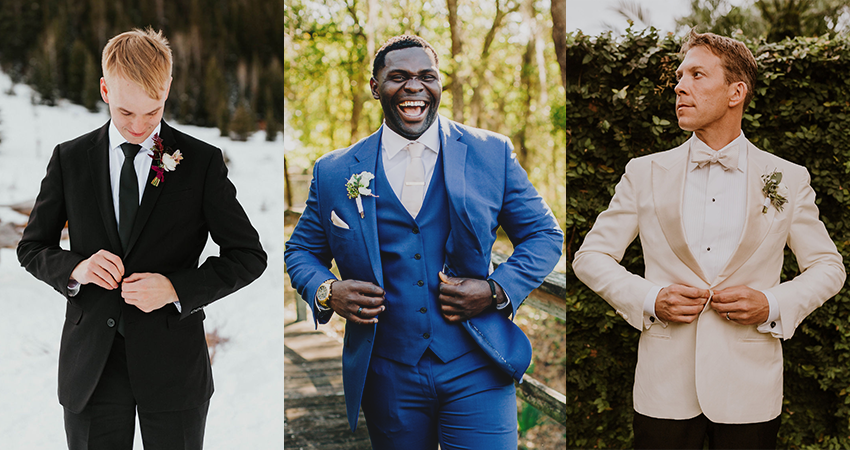 Men's Wedding Attire And Spring Wedding Color Trends